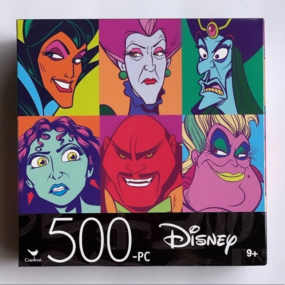 DISNEY VILLAINS 500 PIECE PUZZLE